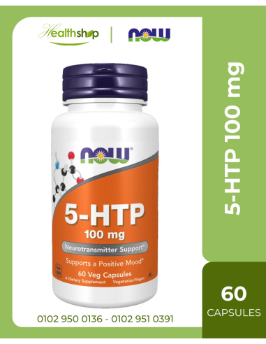 5-HTP 100 mg  - 60 Veg Capsules