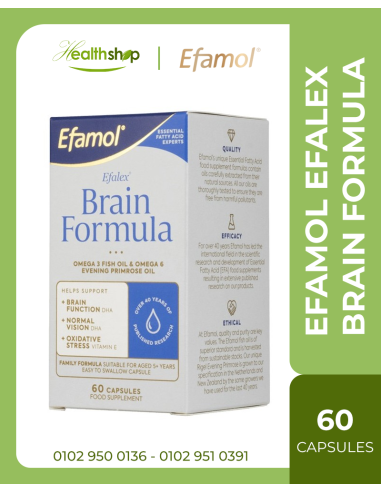 Efamol Efalex Brain Formula - 60 Capsules