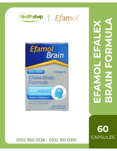 Efamol Efalex Brain Formula - 60 Capsules