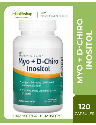 Myo + D-Chiro Inositol -120 Capsules