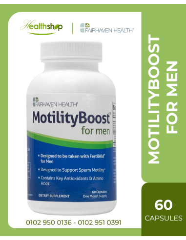 MotilityBoost Sperm Motility Supplement - 60 Capsules | Men Fertility  |