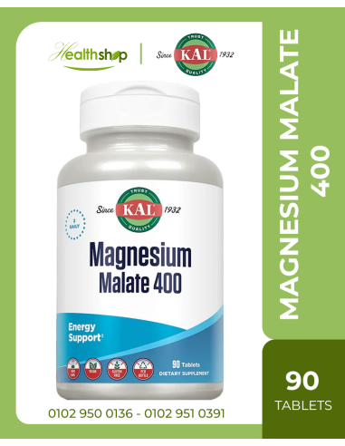 Magnesium Malate 400 - 90 Tablets