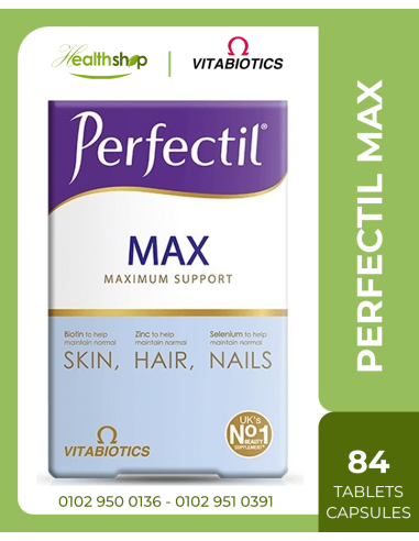 Perfectil Max 84 Tablets/Capsules | Vitabiotics | Hair , Skin & Nails  |