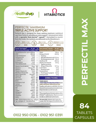 Perfectil Max 84 Tablets/Capsules