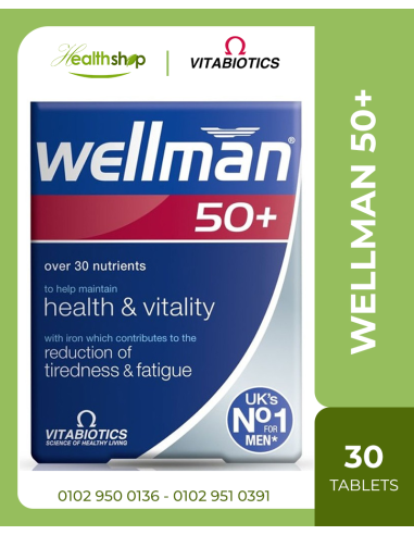 Wellman 50+ / 30 Tablets