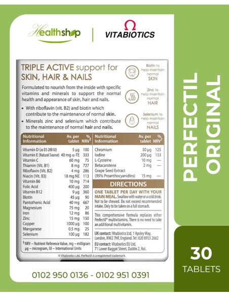 Perfectil Original - 30 Tablets