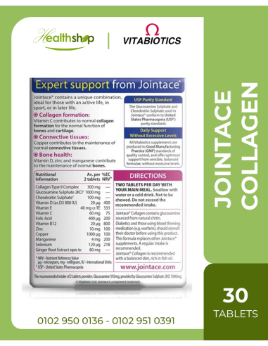 Jointace Collagen - 30 Tablets