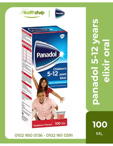 panadol 5-12 years elixir oral liquid 100ml