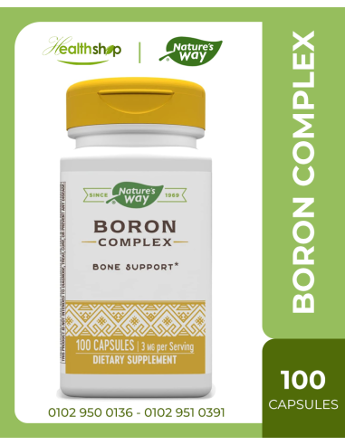 Nature's Way Boron Complex, Supports Bone Health - 100 Capsules