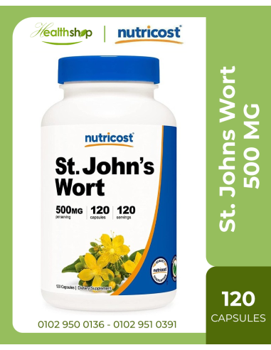 St. Johns Wort Capsules 500MG - 120 Caps | Others | Benefits  |