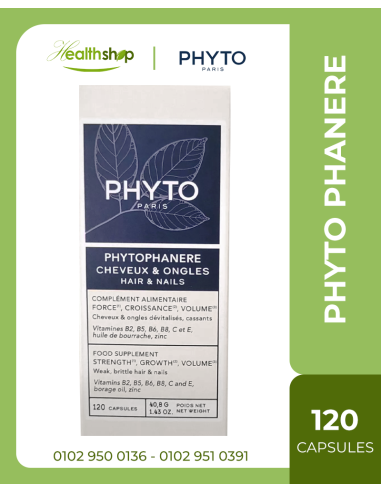 Phytophanere Hair & Nail Supplements - 120 Capsules