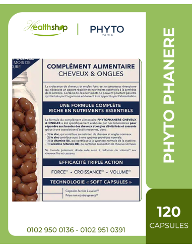 Phytophanere Hair & Nail Supplements - 120...