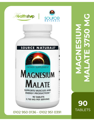 Magnesium Malate 3750 mg - 90 Tablets