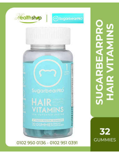 SugarbearPro Hair Vitamins - 32 Gummies