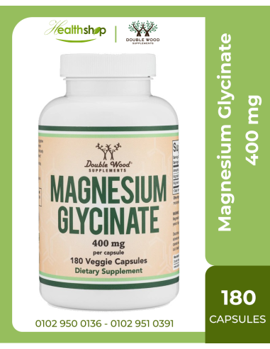 Magnesium Glycinate 400 mg - 180 veg caps