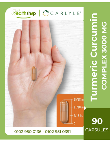 الكركمين مع الفلفل الأسود 3000 مجم - 90 كبسولة...