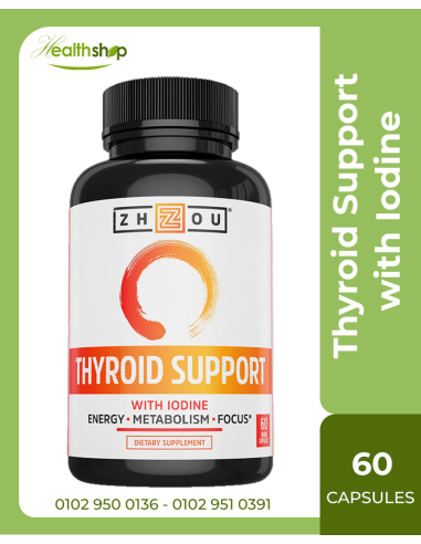 Zhou Thyroid Support with Iodine - 60 Capsules