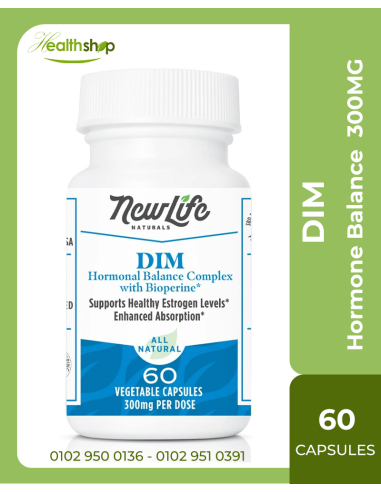 DIM - Hormone Balance for Women and Men 300mg - 60 Capsules