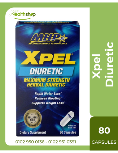 Xpel Mhp Maximum Strength Diuretic - 80 Capsules