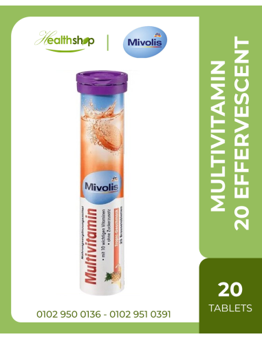 Mivolis Multivitamin 20 effervescent Tablets | Multi-Vitamin  |