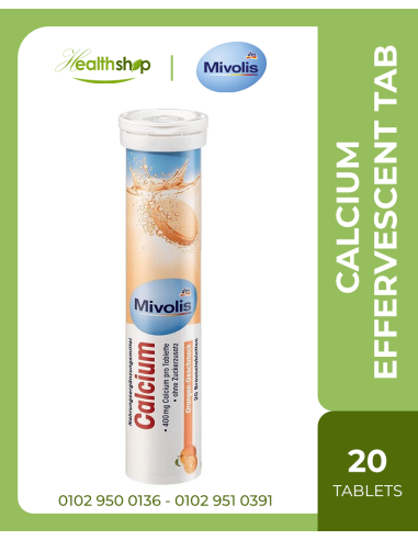 Mivolis Calcium effervescent Tablets - 20 pcs | Mivolis | Joints and Bones  |