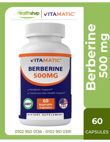 Berberine 500 mg - 60 Capsules