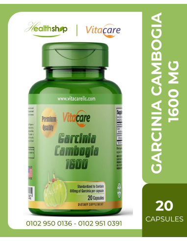 Garcinia Cambogia 1600 - 20 Capsules