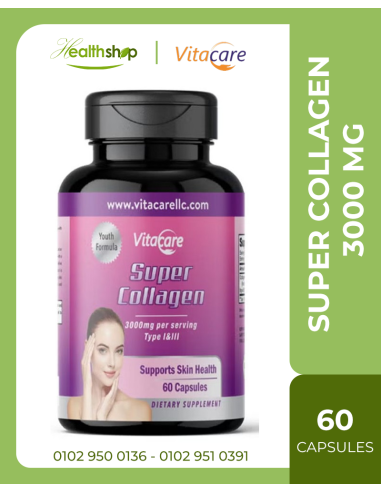 Vitacare Super Collagen 3000mg - 60 Capsules