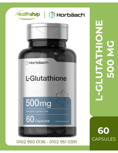 L-Glutathione 500mg - 60 Capsules