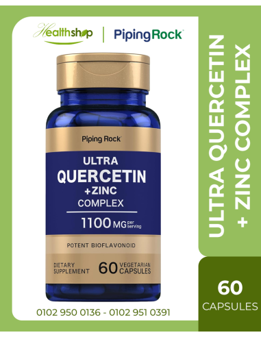 Ultra Quercetin + Zinc Complex 1100 mg - 60 Capsules