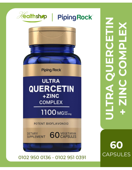 Ultra Quercetin + Zinc Complex 1100 mg - 60 Capsules