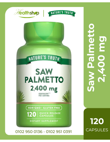 Saw Palmetto 2,400 mg - 120 Quick Release Capsules