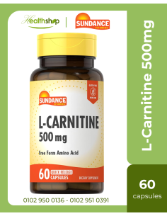 L-Carnitine 500mg - 60 Capsules