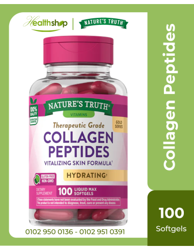 Gold Series Collagen Peptides - 100 Liquid Max Softgels