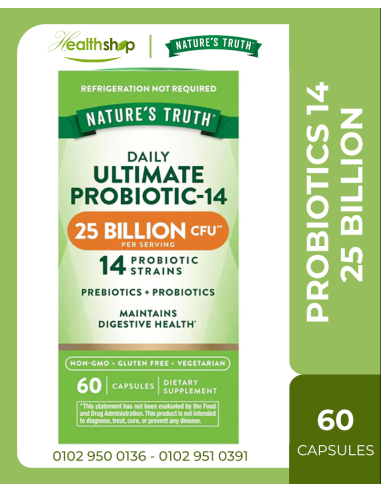 PROBIOTICS 14 - 25 BILLION - 60 CAPSULES