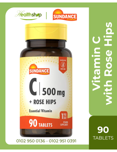 Vitamin C 500mg with Rose Hips -  90 Tablets