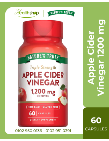 Apple Cider Vinegar 1200 mg - 60 Capsules