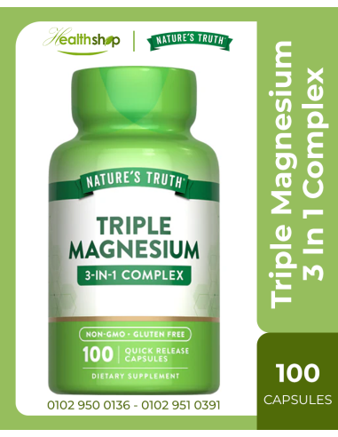 Triple Magnesium 3 In 1 Complex - 100 Capsules