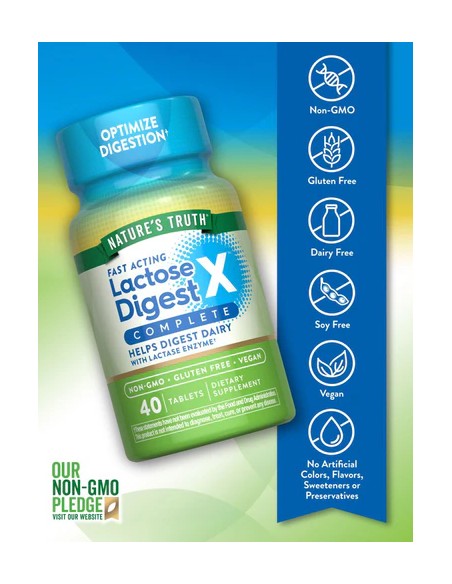 Lactose Digest - 40 Tablets ( Best before 1/2027 )