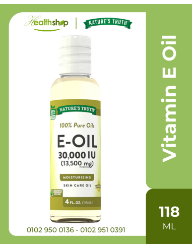 Vitamin E Oil 30,000 IU (13,500 mg) - Skin Care Oil - 118 ml