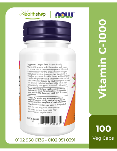 Vitamin C-1000 with 100 mg of Bioflavonoids -...