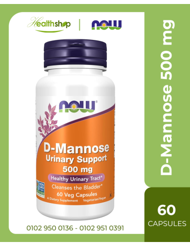 D-Mannose 500 mg - 60 Veg Capsules