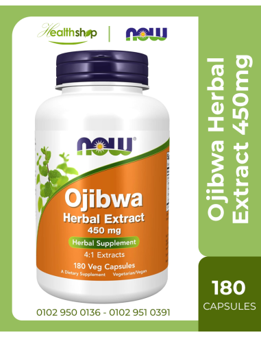 Ojibwa Herbal Extract 450mg -180 Veg Capsules