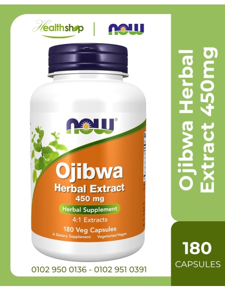 Ojibwa Herbal Extract 450mg -180 Veg Capsules