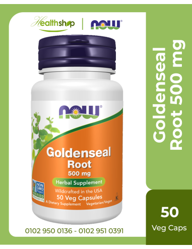 Goldenseal Root 500 mg - 50 Veg Capsules