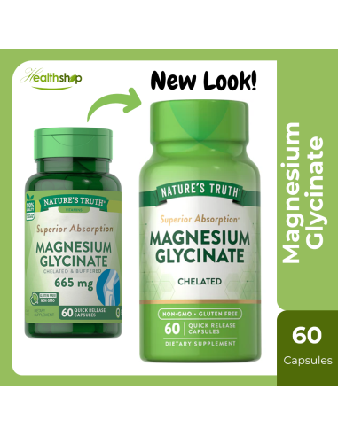 Magnesium Glycinate - 60 Capsules