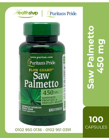 Saw Palmetto 450 mg - 100 Capsules