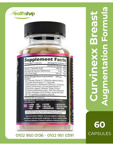 Curvinexx Breast Augmentation Formula - 60...