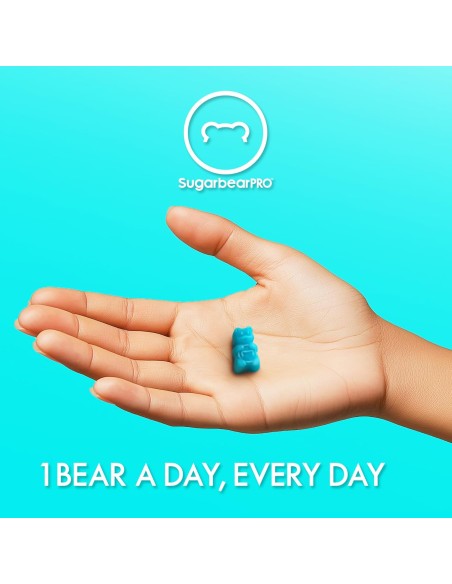 فيتامينات الشعر شوجر بير برو - 62 علكة