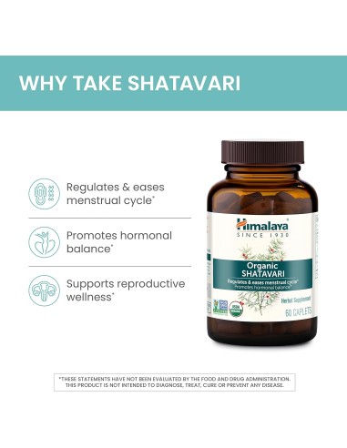 Himalaya Organic Shatavari for PMS, Menopause...